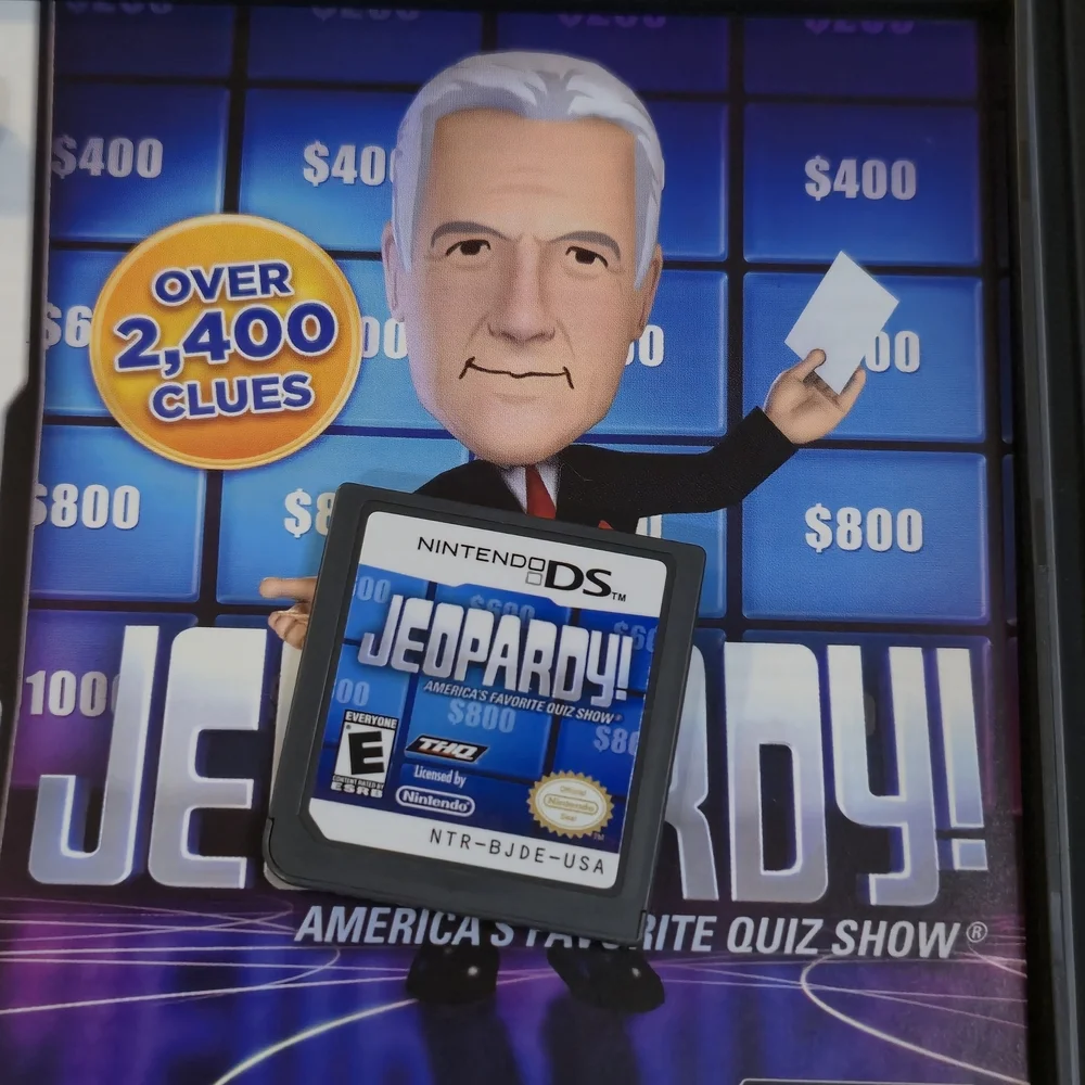 Nintendo DS Jeopardy! Game Complete In Box With Manual 2010